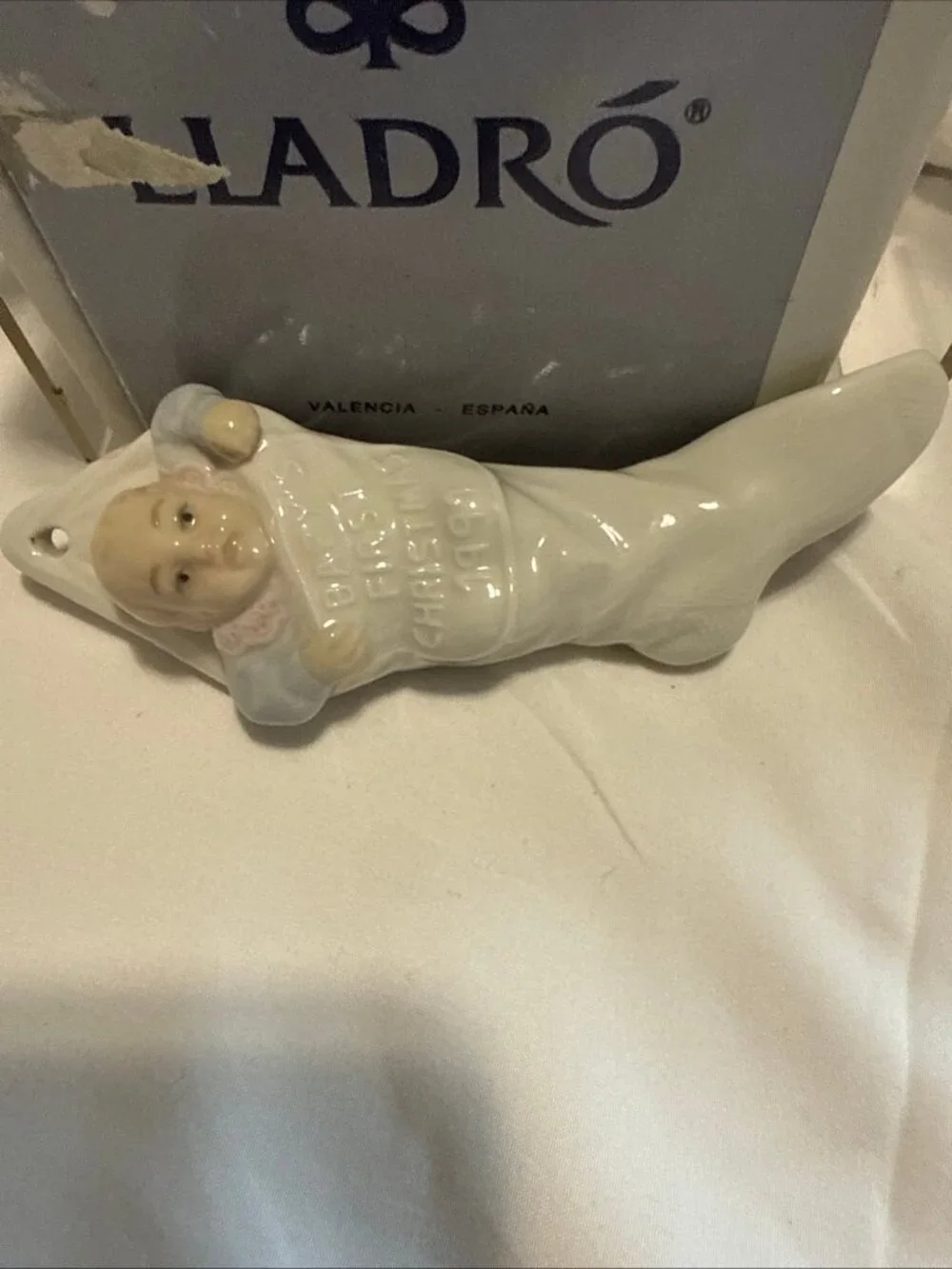 Lladro baby stocking